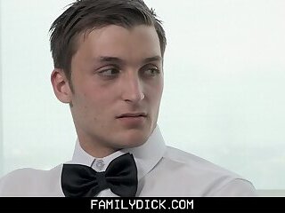 FamilyDick - Young Groom Fucked By His Gorgeous Stepdad On His Wedding Day